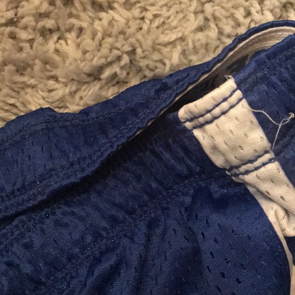 Blue Mesh Shorts - Picture 4 of 4